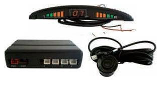 CG94 - KIT QUATTRO SENSORI DI PARCHEGGIO PER AUTO CON DISPLAY CON FILO