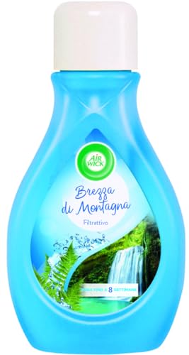 Airwick Deo Filtro Attivo - Antitabacco, 12 unità da 375 ml, 5 Lavanda in Fiore, 4 Brezza di Montagna, 3 Agrumi