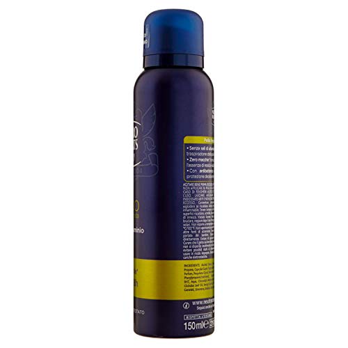 Neutro Roberts, Deodorante Spray Uomo Fresco Verde, Senza Alcool, Essenza Agrumata, Fresco e Asciutto per 48 Ore, Deodorante Uomo - Dermatologicamente Testato - Flacone da 150 ml