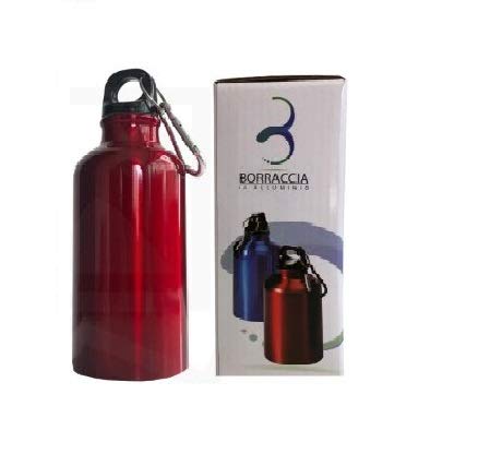 BORRACCIA IN ALLUMINIO 400ML - COLORI ASSORTITI
