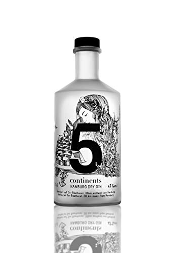 5 CONTINENTS HAMBURG DRY GIN - 70CL