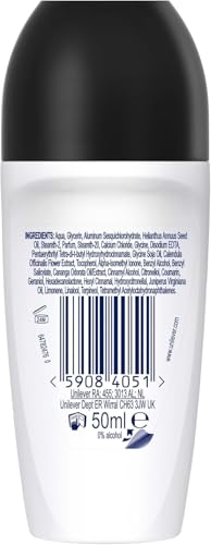 Dove, Deodorante Roll On Advanced Care Invisible Dry, Deodorante Antitraspirante, Formula Anti Macchia Con Tripla Azione Idratante, Protezione Fino a 48 Ore, Deodorante Uomo e Donna, 50 ml