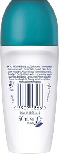 Dove, Deodorante Roll On Advanced Care Pera e Aloe, Deodorante Antitraspirante, Formula Delicata Con Tripla Azione Idratante, Protezione Fino a 48 Ore, Deodorante Uomo e Donna, 50 ml