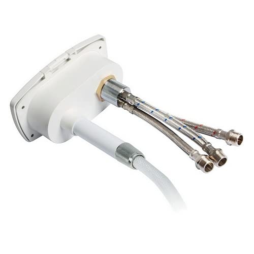 CG94 Tubo Doccia in PVC Bianco 2,5 mt Barca Gommone Camper