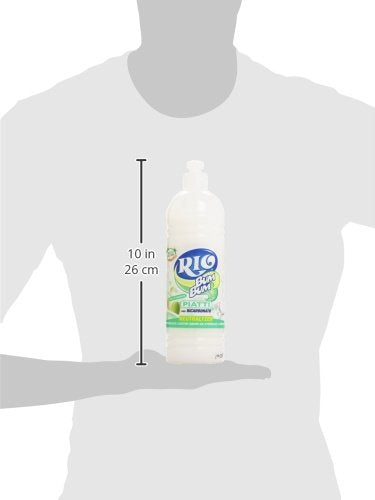 Rio - Bum Bum, Detersivo Piatti, con Bicarbonato - 5 flaconi da 800 ml [4 l]