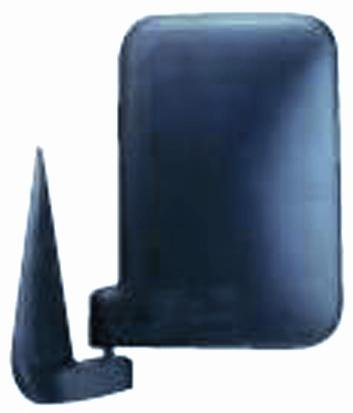 CG94 RETROVISORE MANUALE Destro [Lato Passegero]- SUPERCARRY - P!AGGIO PORTER - DA!HATSU HIJET DX- CALOTTA NERA