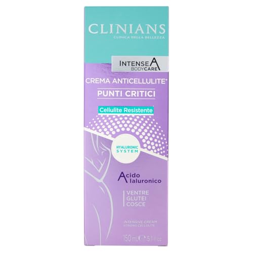 Clinians Crema Anticellulite Ventre Glutei Cosce, 150ml
