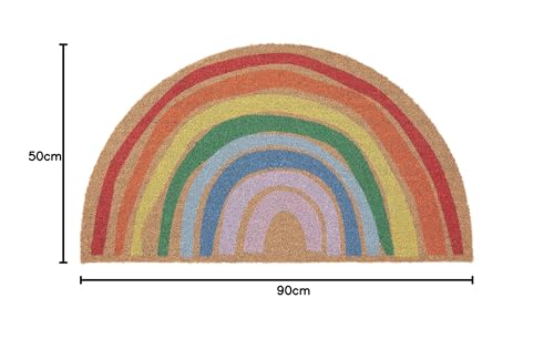 Ikea PILLEMARK zerbino interno, 50x90 cm, arcobaleno