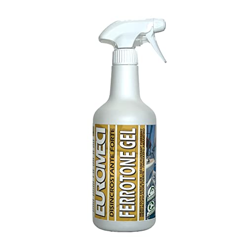 Euromeci Ferrotone Gel, Disincrostante energico in Gel, 750 ml