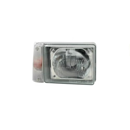 CG94 - Faro Proiettore Aanteriore Compatibile per Auto dal 1986 al 2002 F. PANDA 750 C/Lente Bianca