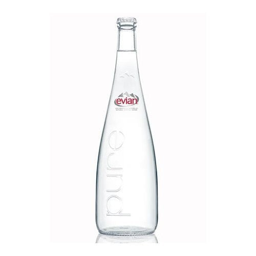 Evian (Evian) bottiglia di bottiglia di acqua minerale 750ml X12