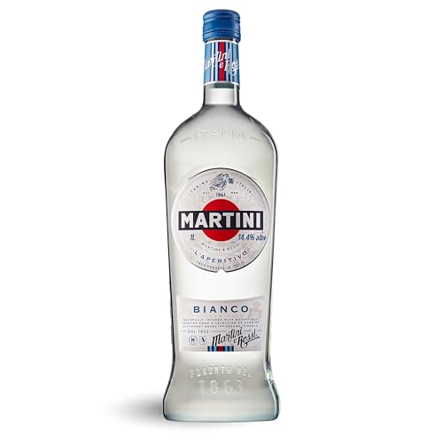 MARTINI Bianco Vermouth Aperitivo, 14,4% ABV, 100cl / 1L