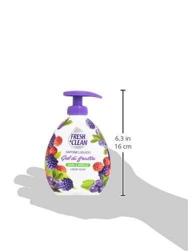 Fresh & clean - Sapone Liquido, Mora e Mirtillo - 300 ml