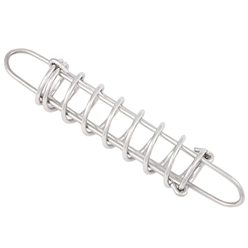 GeBOOTE24 An- & Verkauf Ammortizzatore in acciaio inox, 9 x 430 mm, per barche < 14 m, ammortizzatore a molla