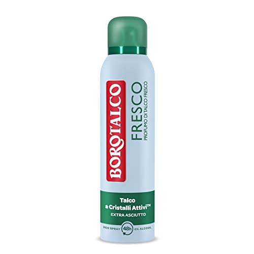 Borotalco, Deodorante Spray, Formula Senza Alcool - 1 Flacone da 150 ml