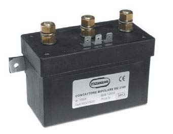 ITALWINCH CASSETTA TELERUTTORI 3 POLI 150 A 12 V per motori fino a 1700W