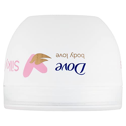 Dove Crema Corpo Petali di Seta, Crema Corpo Nutriente per Tutti i Tipi di Pelle, Pelle Profumata e Liscia Effetto Seta per 24h, con Ceramide Restoring Serum, Dermatologicamente Testata, 300ml, 1 item