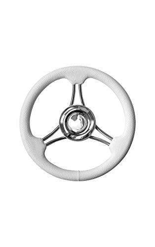 sd Volante Inox Imp.POL.Bianco DIAM.35