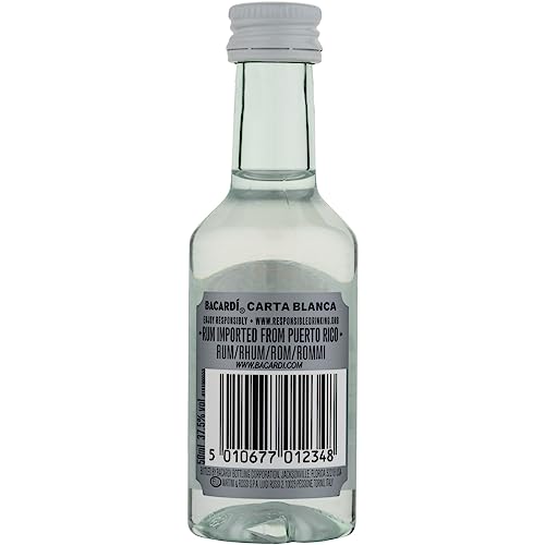 BACARDÍ Carta Blanca White Rum, Rum Bianco dei Caraibi