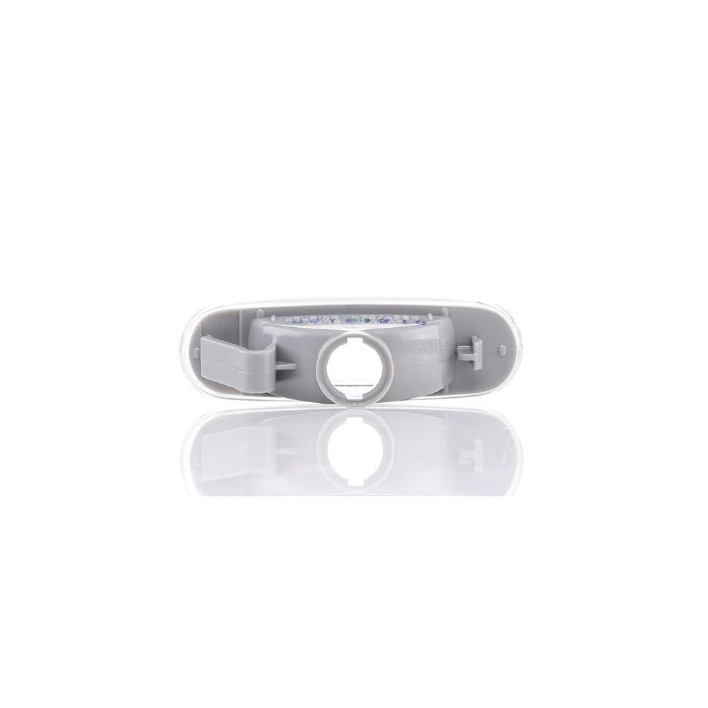 CG94 - Indicatore Laterale Freccia Bianca Compatibile con Panda Idea Stilo Multipla Grande Punto Doblo Musa | Visibilità e Sicurezza Ottimizzate | Adatta per Lato Destro e Sinistro, Trasparente, ABS