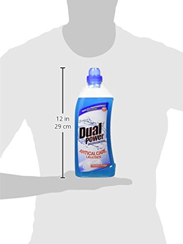 Dual Power BL9226 - Anticalcare Lavatrice Per Capi Bianchi Colorati e Delicati - 17 lavaggi, 960 ml