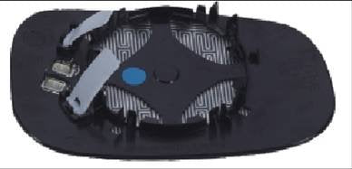 CG94 PIASTRA SPECCHIO TERMICA- VETRO ASF. - Posizione Destro [Lato Passeggero] Per Auto: S40 - V50