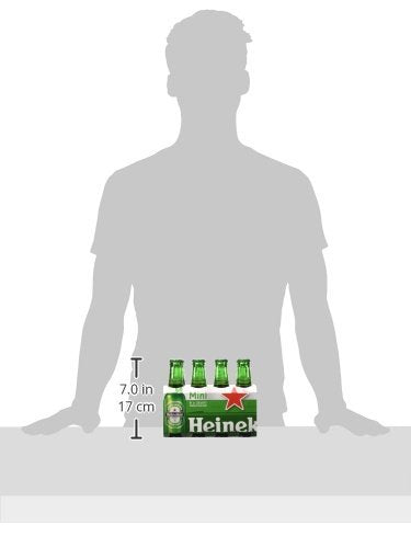 Heineken Birra in bottiglia, Confezione da 8 x 150 ml