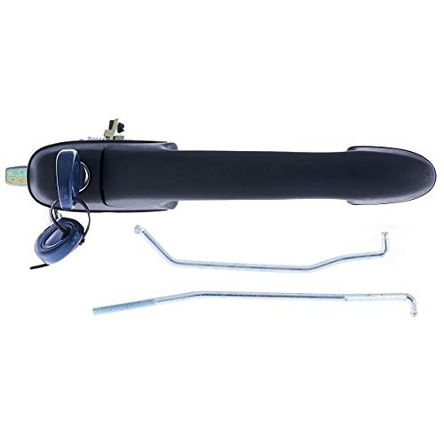 7445612926936 Derb Maniglia Apriporta Esterna Anteriore Sx Sinistro [Lato Guida] (Nera - Con Blocchetto Chiavi)