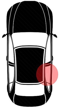 Maniglia per porta posteriore destra per Fiat Marea |1996-2002|