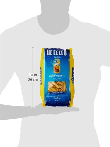 De Cecco 057 Sedani Rigati - 6 pezzi da 500 g [3 kg]