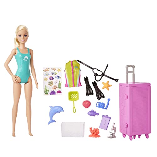 Barbie Meeresbiologin Puppe