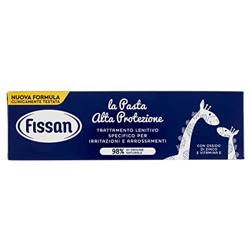 Fissan Pasta Alta Protezione, Trattamento Lenitivo Anti Irritazioni e Arrossamenti da 100 gr