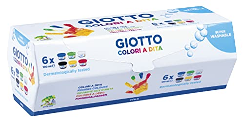 Giotto Colori a dita - Confezione Da 6