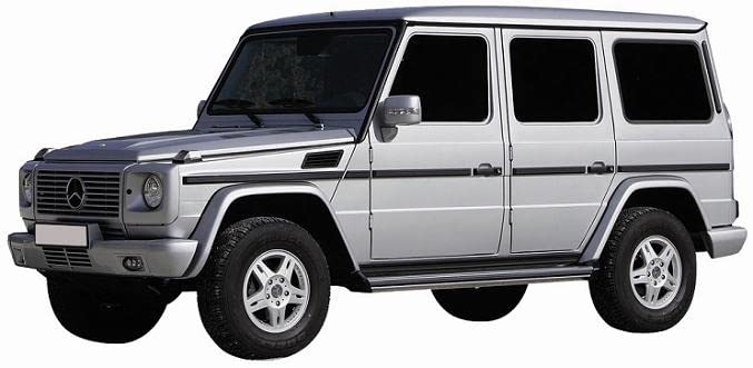 RETROVISORE ELETT. Term. C/Mem. Destro [Lato Passegero] per Auto: Classe G W463 - Calotta da VERNICIARE - Vetro ASF.