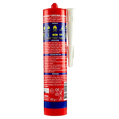 BOSTIK Poly Max Original Express colla di montaggio e sigillante universale rapido e forte cartuccia 425g