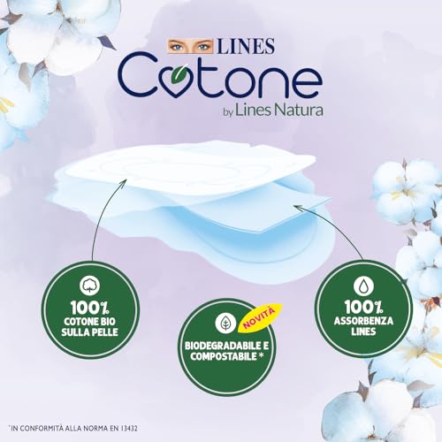 Lines Cotone Ultra Notte con