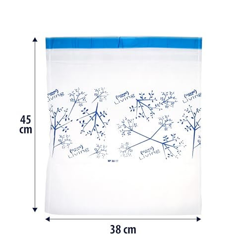 Domopak Living Sacchetti Scarpe e Fitness, Trasparenti, 38 x 45 cm