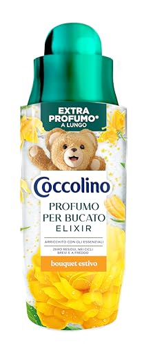 Coccolino Profumo per Bucato Bouquet Estivo, Extra Profumo* a lungo. Efficace Anche a Freddo e nei Cicli Brevi, con note di fragranza Ambra, Gelsomino, e Fiori d'Arancio, 342ml