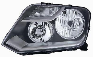 CG94 PROIETTORE H7-H1 C/MOTORE ELETT. [Lato SX] VERSIONE V@LE0! - PARABOLA NERA Per Auto: AMAROK