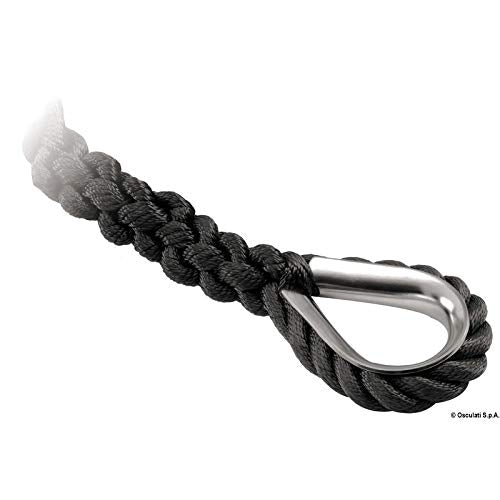 OSCULATI Cima ormeggio Nera 24 mm x 15 m