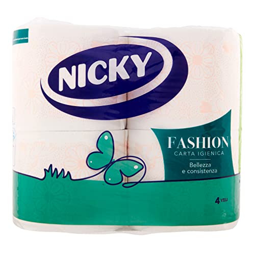 Nicky Fashion Carta Igienica a 4 veli
