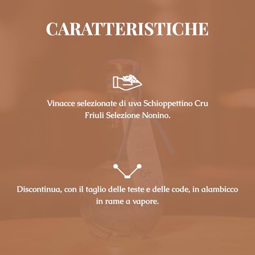 Nonino Distillerie Nonino Grappa Cru Monovitigno Imbottigliamento Manuale In Ampolle Soffiate A Mano Da Ml