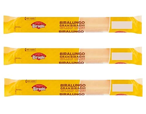 3 X Gran Biraghi Biralungo formaggio stagionato 100% latte italiano spuntino 100 g