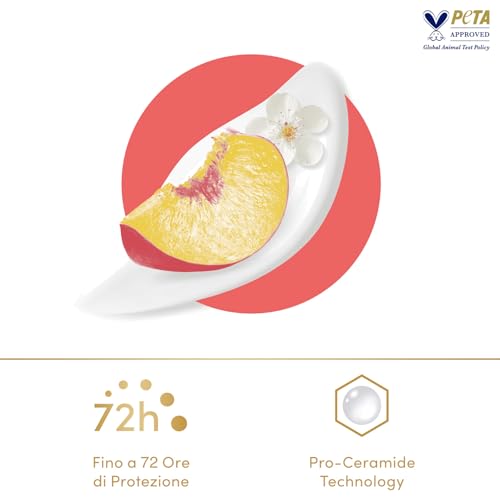 Dove Deodorante Spray Advanced Care Go Fresh Pesca, con Formula Idratante e Delicata sulla Pelle, Senza Alcol, Pelle Asciutta Fino a 72 Ore, Deodorante Uomo e Donna, 150ml