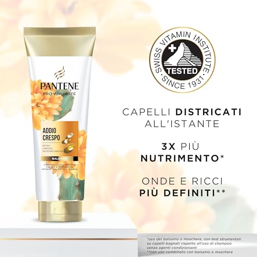 Pantene Addio Crespo con Biotina e Complesso Protezione Cheratina 250ml