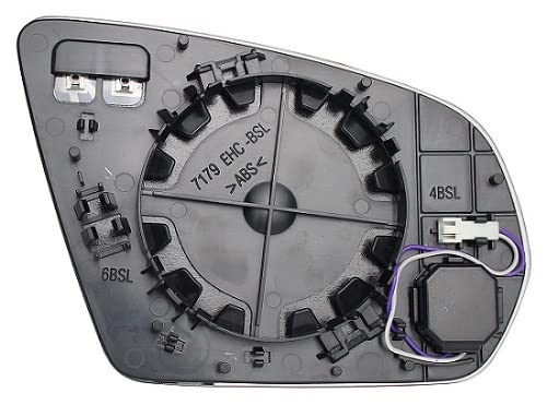 CG94 PIASTRA SPECCHIO TERMICA - VETRO ASF.- SISTEMA BLIS - 2PIN - Posizione Destro [Lato Passeggero] Per Auto: CLASSE C W205