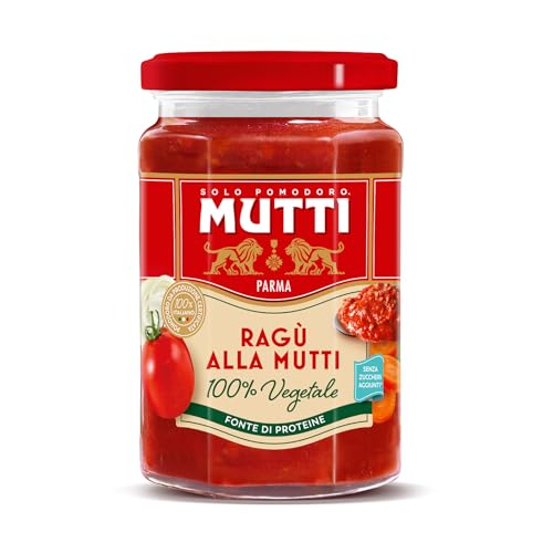 MUTTI - Ragù Vegetale, 280g, Confezione da 6 unità