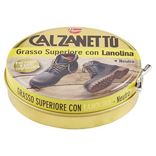 Calzanetto Grasso Superiore con Lanolina, Trattamenti e Lucidi Scarpe Unisex-Adulto, Multicolore, 9.3 Cmx 93 Cmx 93 cm