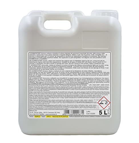 Euromeci EGS5, Rinnovatore per Gommoni, Incolore, 5.000 ml