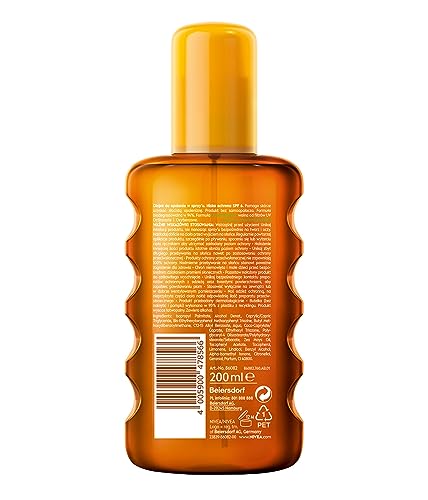 NIVEA Sun Carotene Spray olio solare, 200 ml